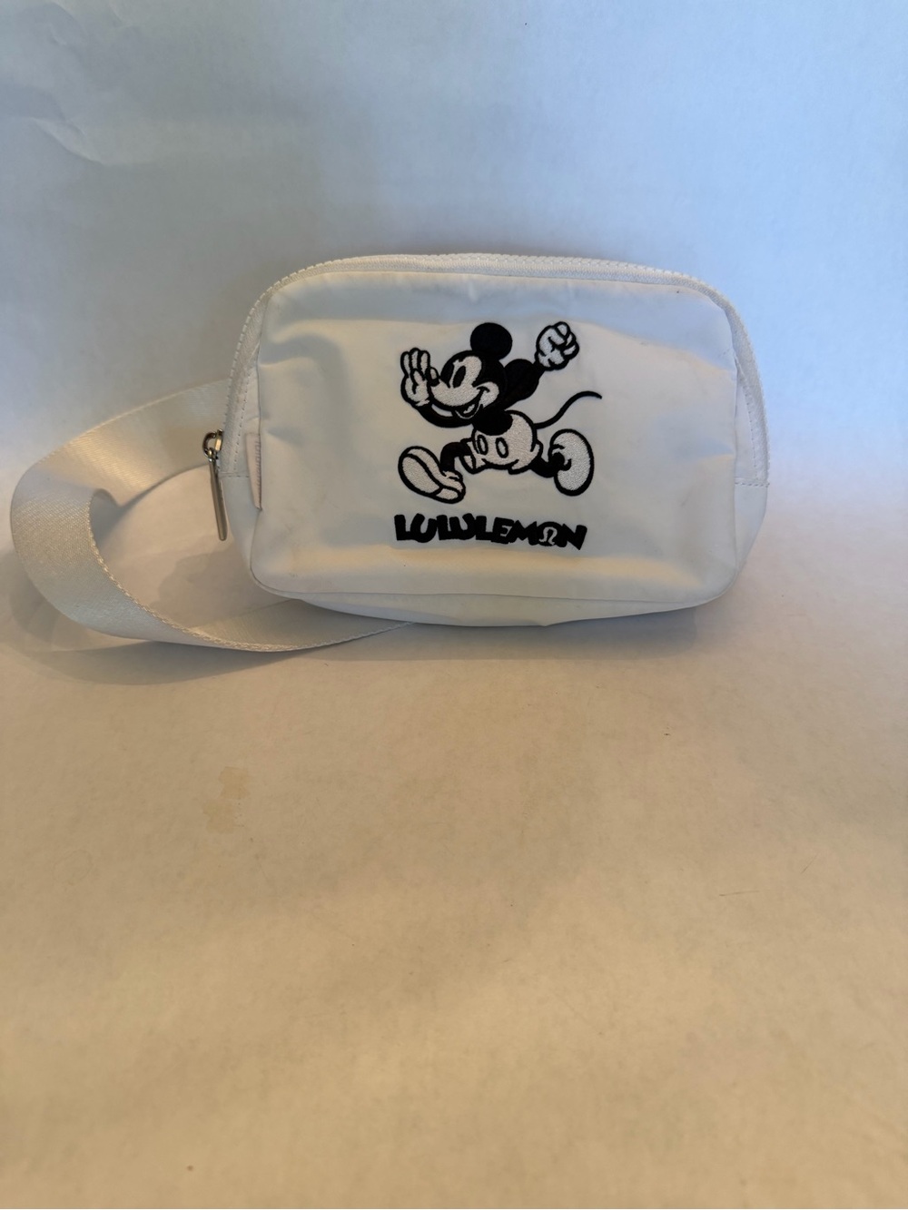lululemon athletica White Mickey Print Waist Pack